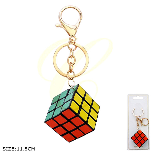 Test Your Skill Square Magic Cube Keychains 12 per pk .68 each