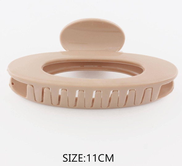 4.3" Oval Cutout Hair Claw Clips (2342) .68 each