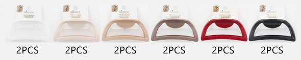 3.7" Open Arch Hair Claw Clips (2341) .68 each