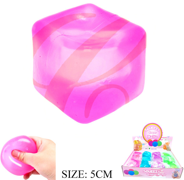 2" Squishy Sugar Cubes 12 pcs per display box $1.75 each