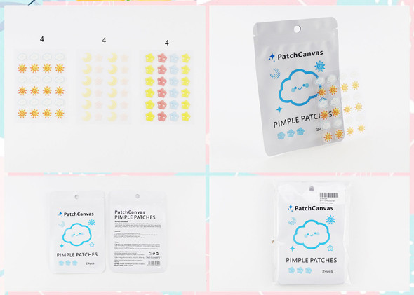 PatchCanvas Pimple Patches .70 each