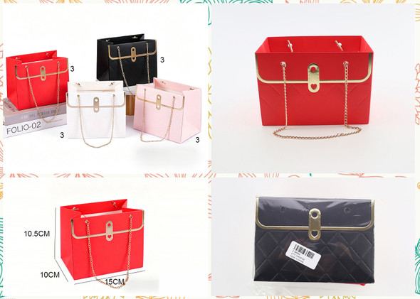 5.9" x 3.9" Purse Style Gift Bags .70 each