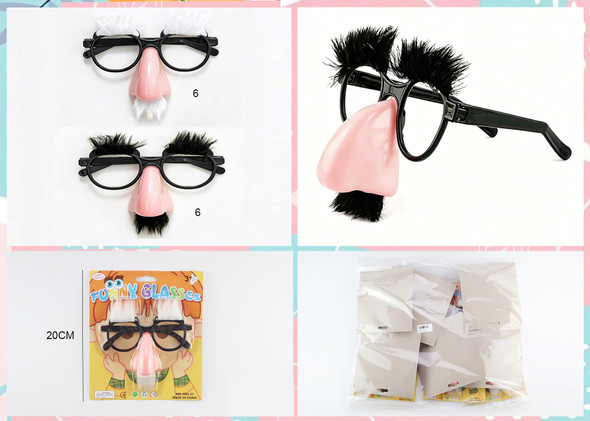 Funny Disguise Glasses .75 each