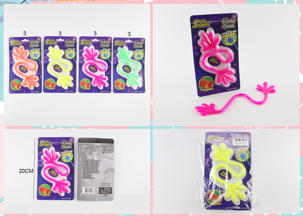 Sticky Stretchy Wacky Hand .75 each