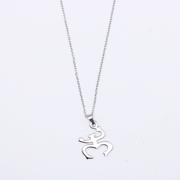 16"-18" Adjustable Stainless Steel Frog Pendant Necklace .68 each