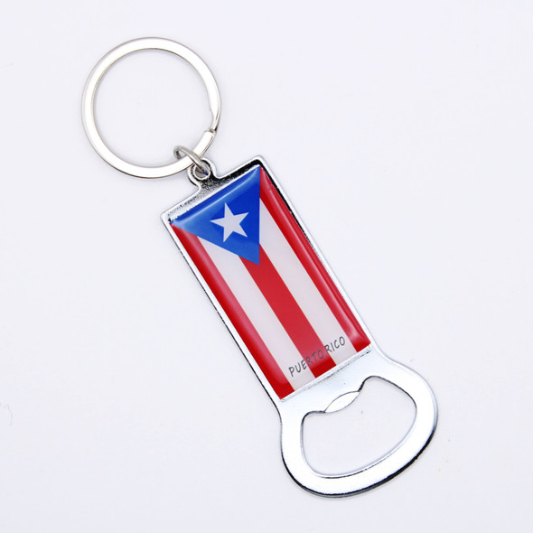3" Puerto Rico Flag Bottle Opener 12 per pk .68 each