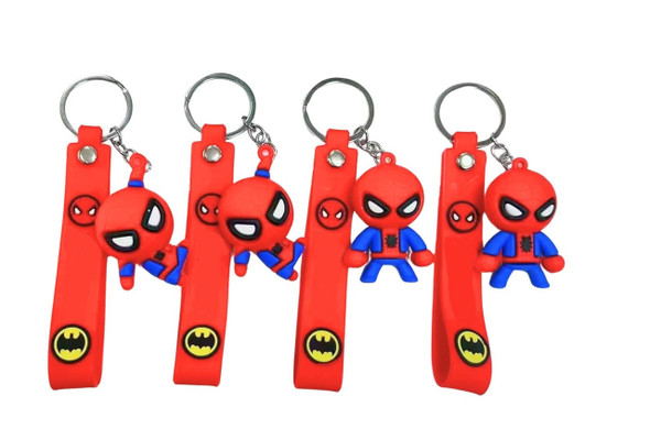 Novelty 3 in 1 Strap Keychain Asst Colors (10168) .70 each