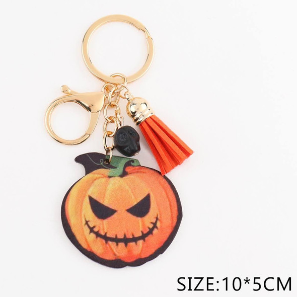Halloween Pumpkin Tassel Keychain .70 each
