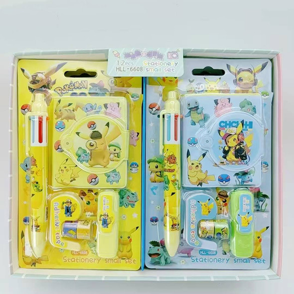 6 Pc Novelty Stationery Set 12 pcs per display box (10060) $1.50 each set