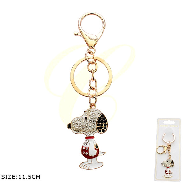 4.5" Novelty Rhinestone Keychain .70 each