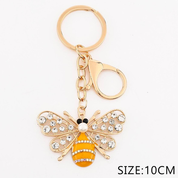 3.9" Crystal Bee Keychain .70 each