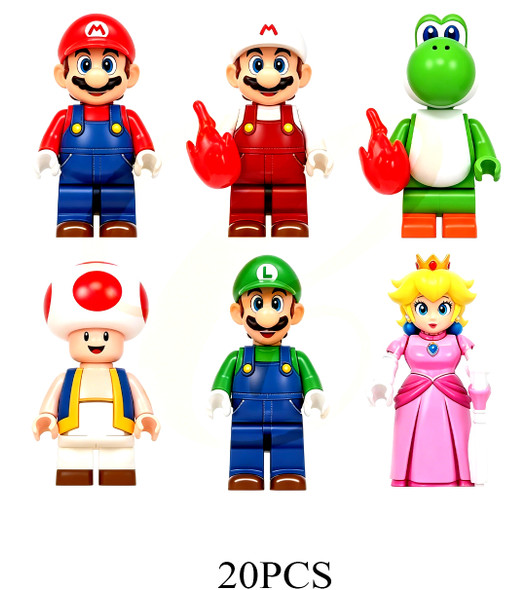 Mini Brick Figure Set Mystery Packs 20 pcs pk (2765) .45 each