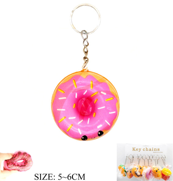 Food Squishy Keychains .70 each