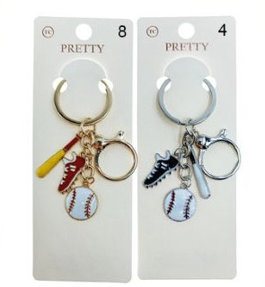 Baseball Charms Keychain .70 each