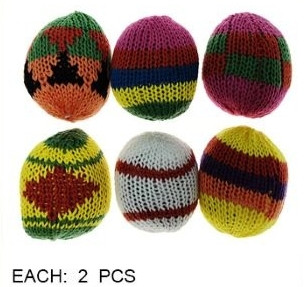 2.6" Crochet Footbag Mixed Designs 12 pcs per display box $1.50 each