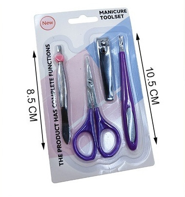 4 Piece Manicure Tool Set .75 each