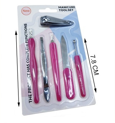 6 Piece Manicure & Pedicure Tool Set .75 each