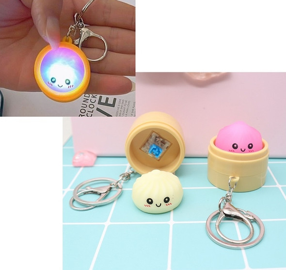 Light Up Dumpling Keychain Asst Colors $1.87 each