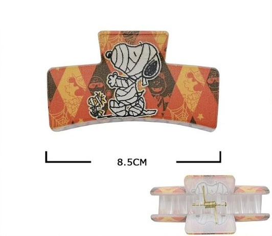 3.4" Novelty Halloween Rectangular Jaw Clips .70 each