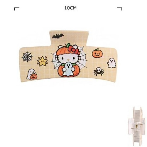 3.9" Novelty Halloween Rectangular Jaw Clips .70 each