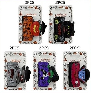 1.8" Halloween Jaw Clips .70 each