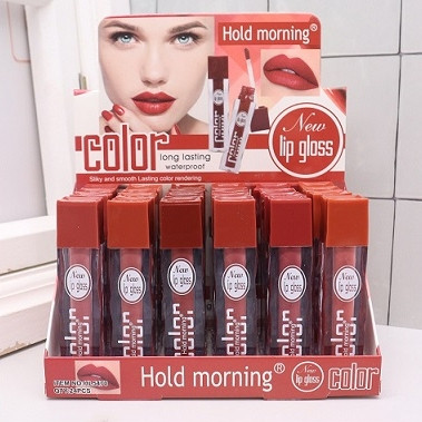 Long Lasting Waterproof Matte Lip Gloss 24 pcs per display box .75 each