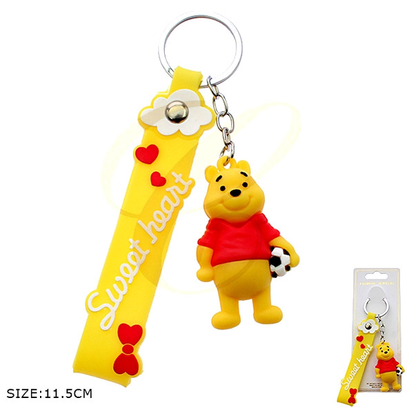 Novelty 3 in 1 Strap Keychain Mixed Designs .70 each