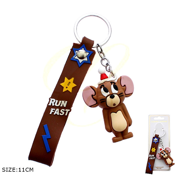 Novelty 3 in 1 Strap Keychain Mixed Designs .70 each