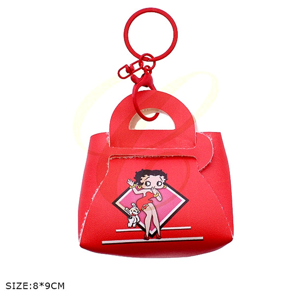 3.5" Novelty Coin Purse w/ Handle & Keychain .70 each