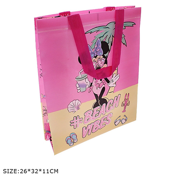 10.2" x 12.5" Reusable Novelty Tote Bag .70 each