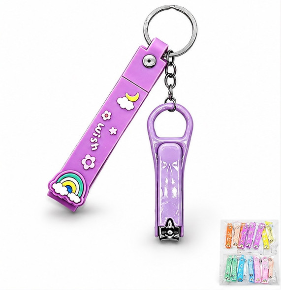 Nail Clipper + Wrist Strap Keychain .70 each