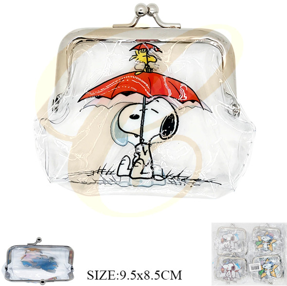 3.4" Novelty Snap Closure Coin Purse .70 each