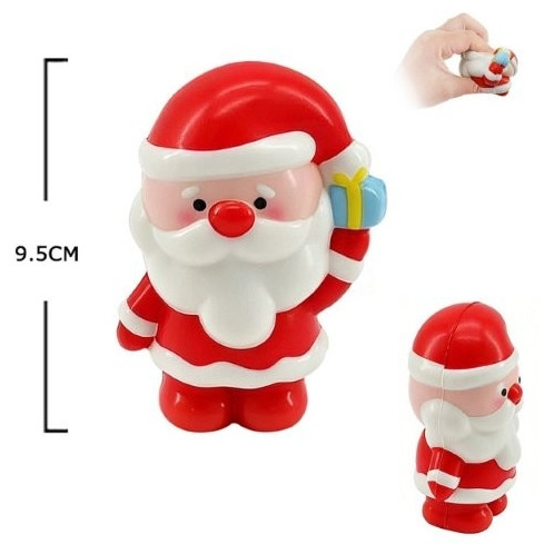 3.7" Christmas Character Squishy Stress Toy $1.25 each