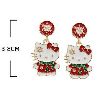 1.5" Christmas Novelty Dangling Earrings .70 each pair