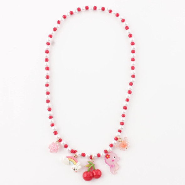Kids Beaded Charm Necklace Assortment .70 each