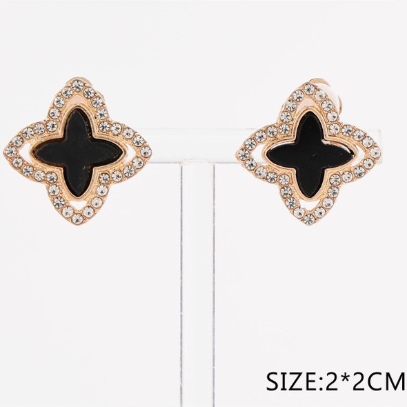 0.8" Flower Rhinestone Earring .70 each pair