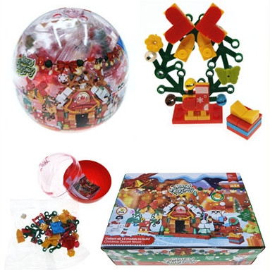 DIY 12 Style Mixed Christmas Block Sets .75 each