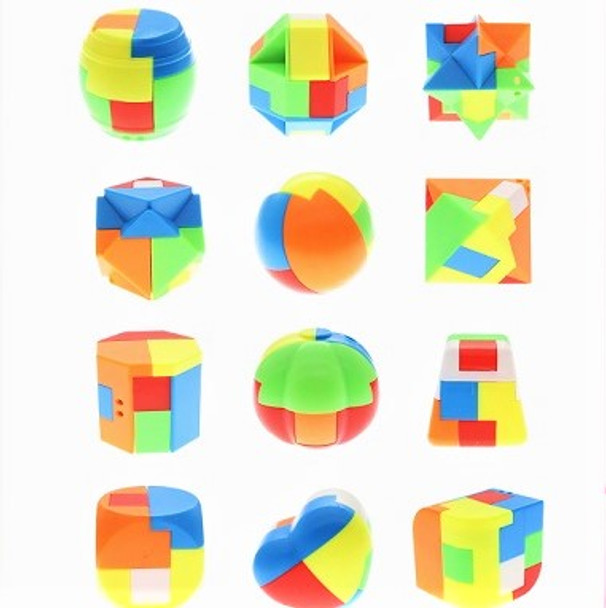 Test Your Building Skills New Fidget Challenge Novelty Puzzle Cube   .60 ea