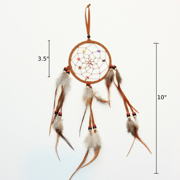 3.5" Diameter Handmade Dream Catcher Hanger Natural Colors $2 Each