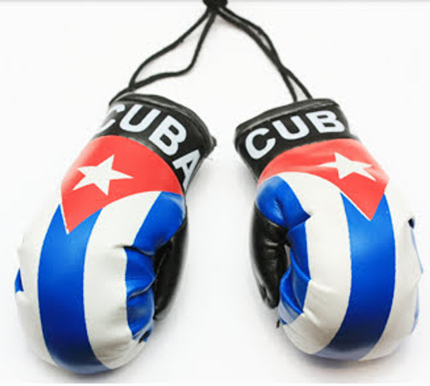 Pair of 4" Boxing Glove Country Hangers Cuba 6 prs per pk $ 1.70 ea set