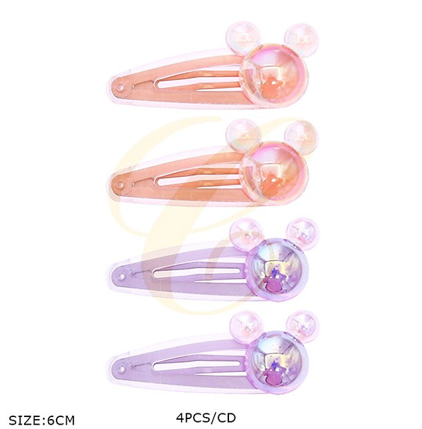 4 Pc Pk Snap Clip w/ Mouse .64 each pk