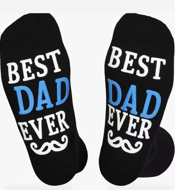 Best Quality BEST DAD EVER socks $2.25 each pair