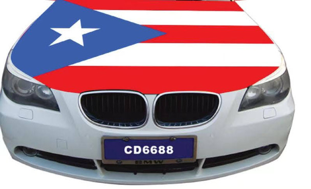 Puerto Rico Flag Car Hood Cover $9.00 each piece