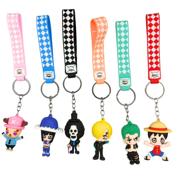3 in 1 Strap Novelty Charm Keychain (1119) .68 each