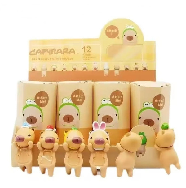 4" Stick On Decorative Novelty Figures 12 Pcs per display box (9984C) .75 each