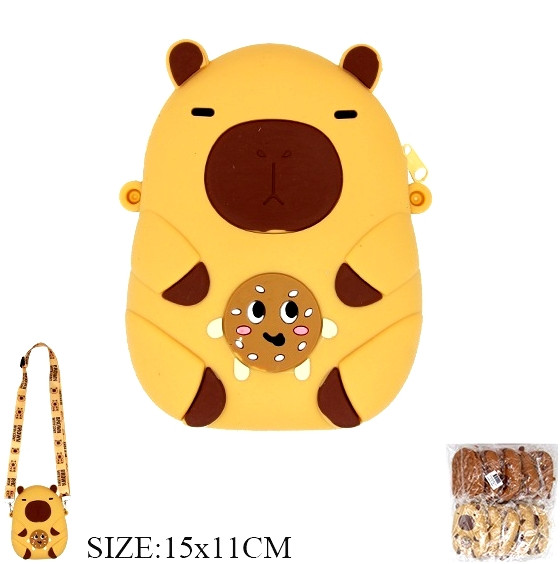 5.9"x4.3" Capybara Crossbody Bag $2.50 each