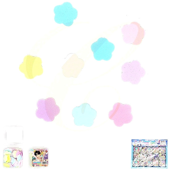 Portable Scented Novelty Petal Hand Soap Flakes 30 pcs per display box (2524)  .50 each