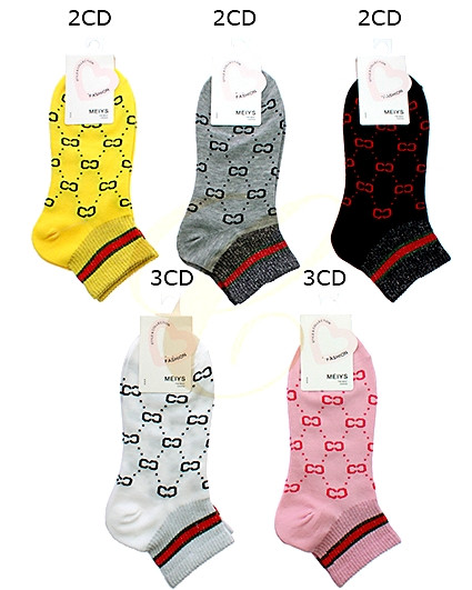 Hi Fashion Pattern Ankle Socks .68 each