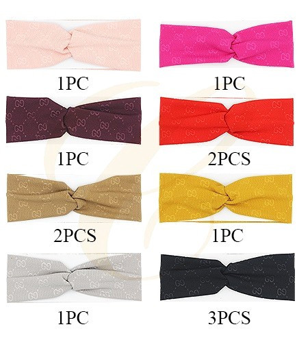Twist Knot Fabric Hi Fashion Headband .68 each