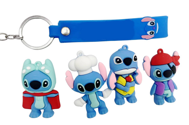 Novelty 3 in 1 Strap Keychain (9726) .68 each